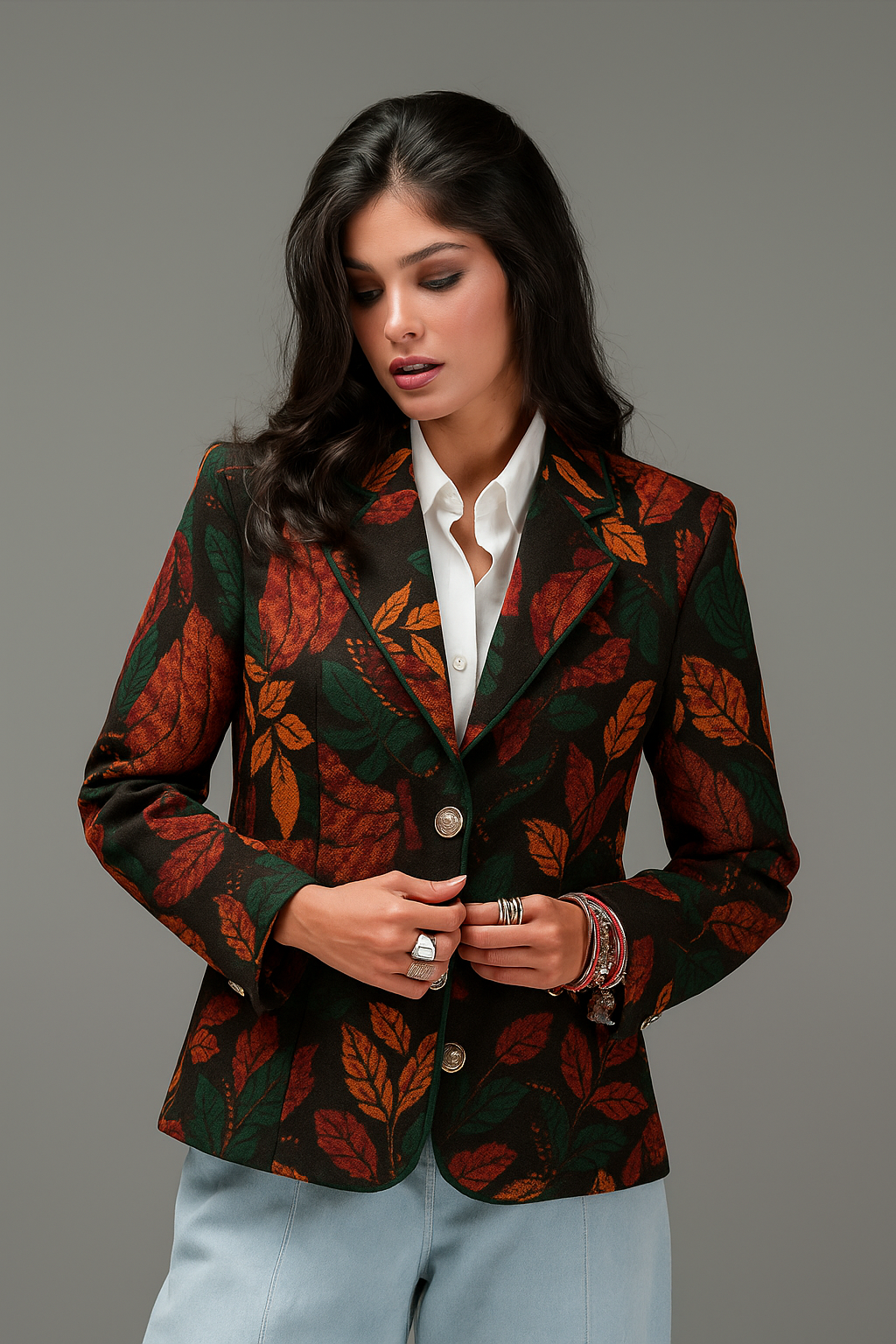 تصویر کت مجلسی ژاکارد زنانه 