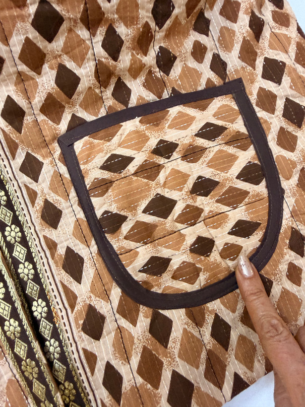 پافر باتیک پنبه دوزی دخترانه