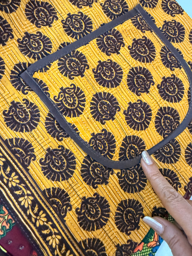 پافر باتیک پنبه دوزی دخترانه