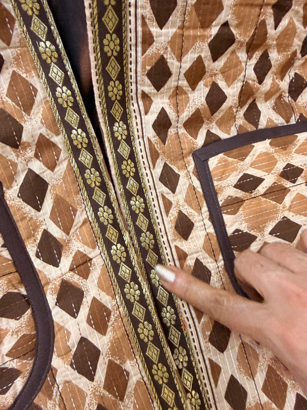 پافر باتیک پنبه دوزی دخترانه