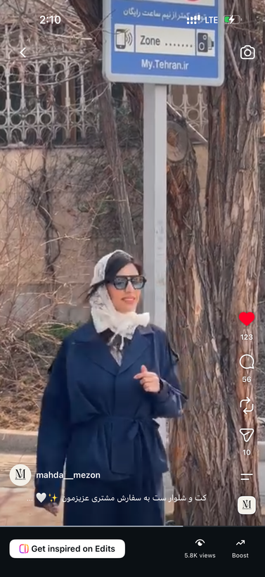 کت و شلوار دیپلمات سرمهای زنانه با یقه انگلیسی، کت رگلان آزاد و شلوار راسته فری سایز
